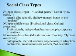 Types of social class