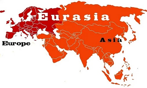 What is Eurasia Physical characteristics countries of Eurasia