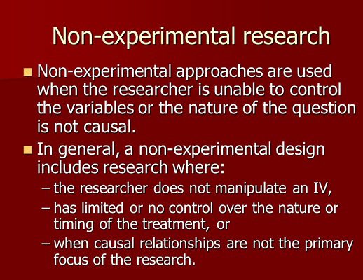 non-experimental-research-features-types-examples