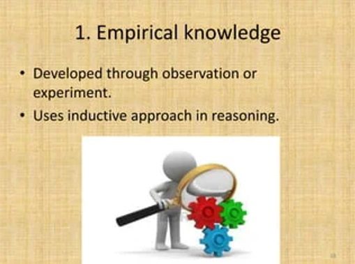 What Is Empirical Knowledge Characteristics Types Examples