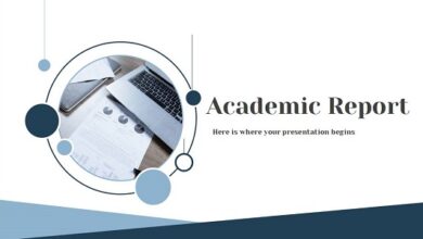What is an academic report