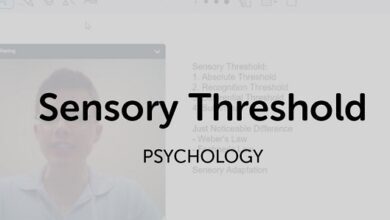 Sensory threshold