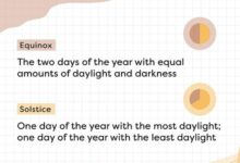 Difference between solstice and equinox