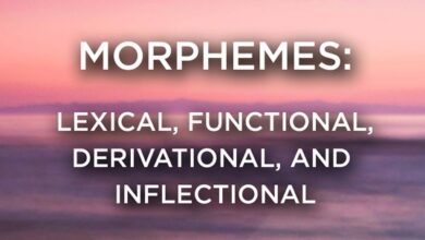 Difference between inflectional and derivational morpheme