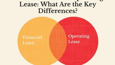 Difference between finance lease and operating