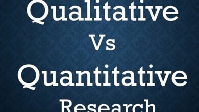 Difference between qualitative research and quantitative research
