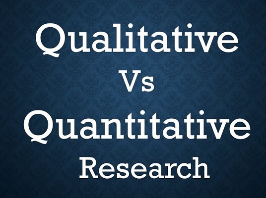 Difference between qualitative research and quantitative research