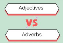 Adjective and adverb difference
